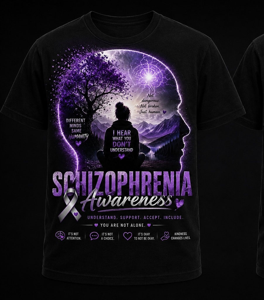Schizophrenia Awareness Tee — Voices